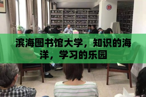 濱海圖書館大學，知識的海洋，學習的樂園