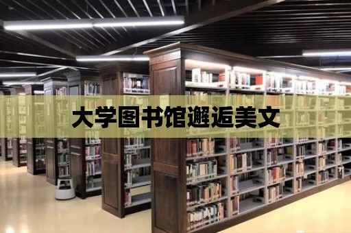 大學圖書館邂逅美文