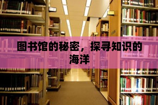 圖書館的秘密，探尋知識的海洋