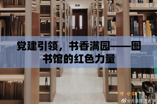 黨建引領，書香滿園——圖書館的紅色力量