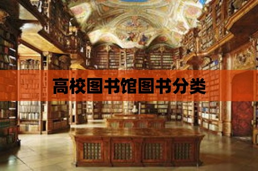 高校圖書館圖書分類