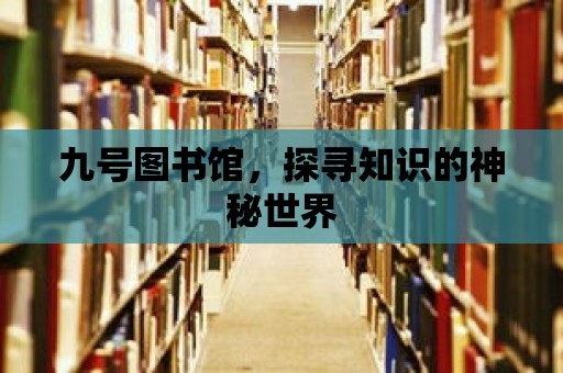 九號圖書館，探尋知識的神秘世界