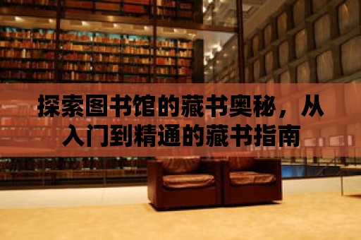 探索圖書館的藏書奧秘，從入門到精通的藏書指南