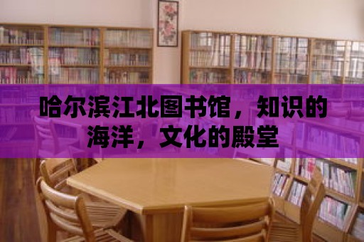 哈爾濱江北圖書館，知識的海洋，文化的殿堂