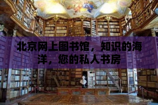 北京網上圖書館，知識的海洋，您的私人書房