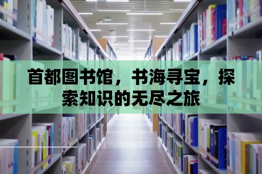 首都圖書館，書海尋寶，探索知識的無盡之旅