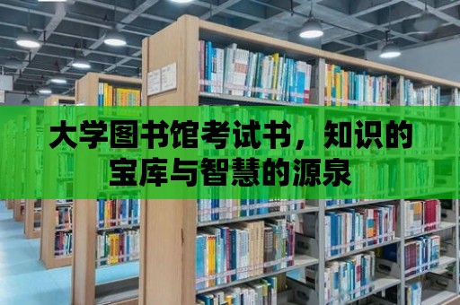 大學圖書館考試書，知識的寶庫與智慧的源泉