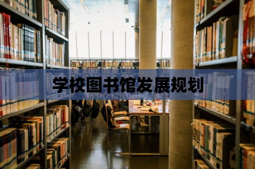 學校圖書館發(fā)展規(guī)劃