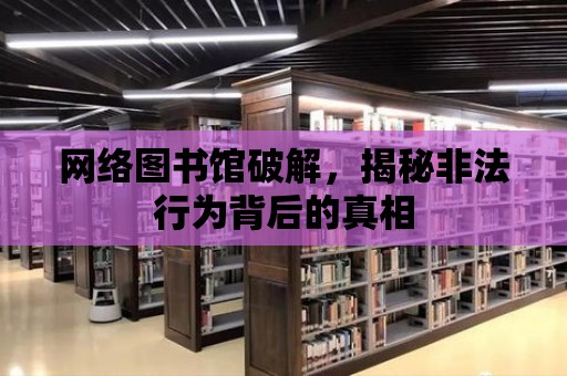 網絡圖書館破解，揭秘非法行為背后的真相