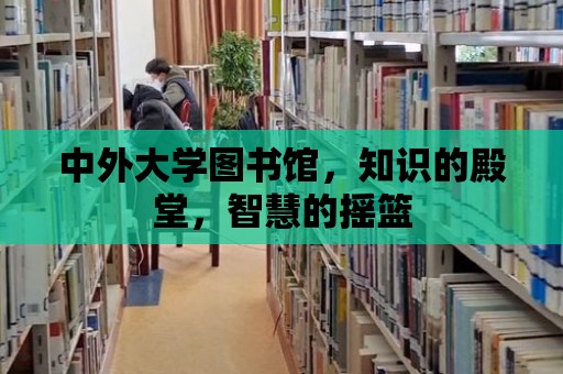 中外大學(xué)圖書館，知識(shí)的殿堂，智慧的搖籃