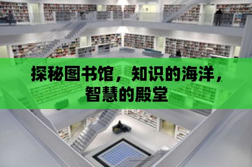 探秘圖書館，知識的海洋，智慧的殿堂