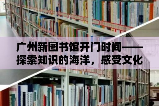 廣州新圖書館開門時間——探索知識的海洋，感受文化的魅力