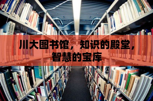 川大圖書館，知識的殿堂，智慧的寶庫