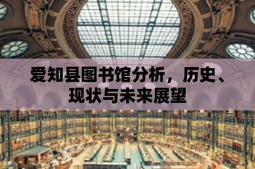 愛知縣圖書館分析，歷史、現(xiàn)狀與未來展望