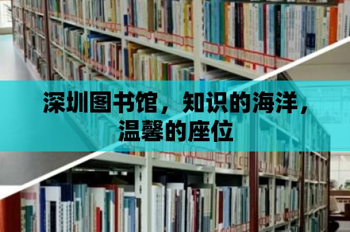 深圳圖書館，知識的海洋，溫馨的座位