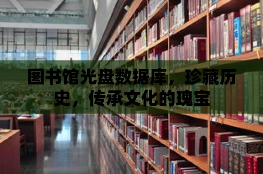 圖書館光盤數據庫，珍藏歷史，傳承文化的瑰寶