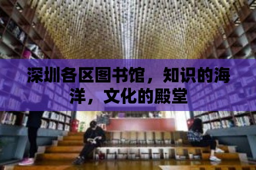 深圳各區圖書館，知識的海洋，文化的殿堂