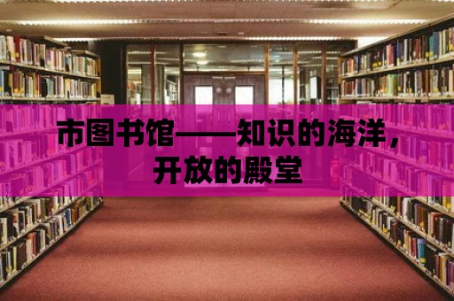 市圖書館——知識的海洋，開放的殿堂