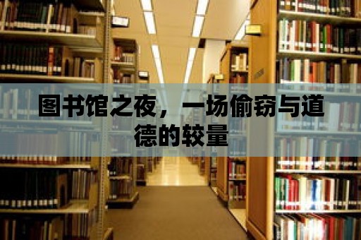 圖書(shū)館之夜，一場(chǎng)偷竊與道德的較量