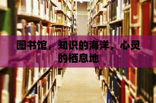 圖書館，知識的海洋，心靈的棲息地