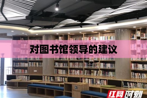 對圖書館領導的建議