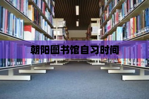 朝陽圖書館自習時間