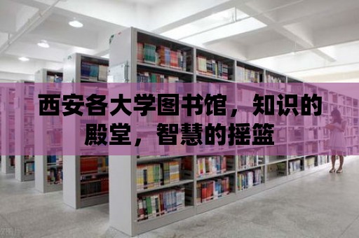 西安各大學(xué)圖書館，知識的殿堂，智慧的搖籃