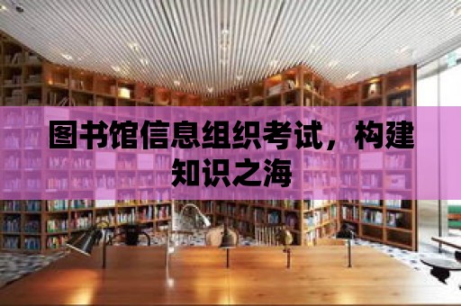 圖書館信息組織考試，構(gòu)建知識(shí)之海