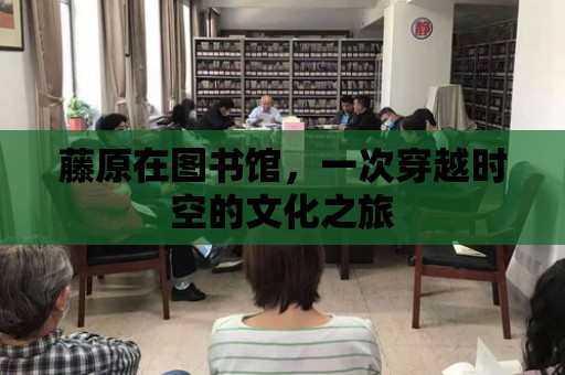 藤原在圖書館，一次穿越時空的文化之旅