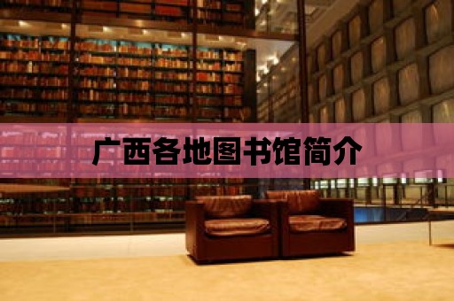 廣西各地圖書館簡介