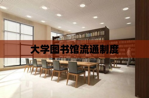 大學(xué)圖書館流通制度