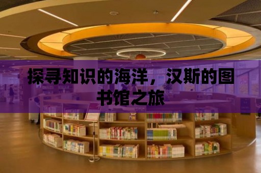 探尋知識(shí)的海洋，漢斯的圖書館之旅