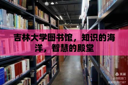 吉林大學圖書館，知識的海洋，智慧的殿堂