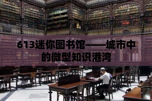 613迷你圖書館——城市中的微型知識(shí)港灣