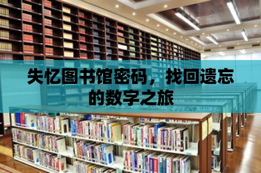 失憶圖書館密碼，找回遺忘的數(shù)字之旅