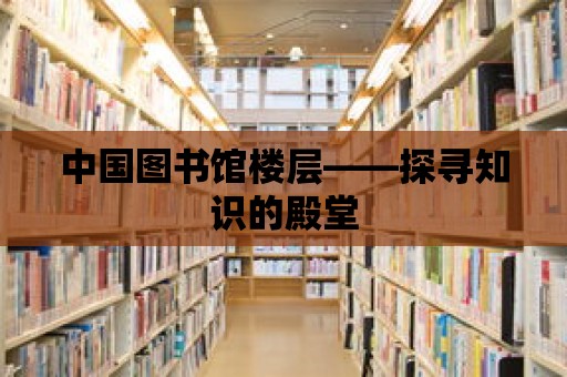 中國圖書館樓層——探尋知識的殿堂