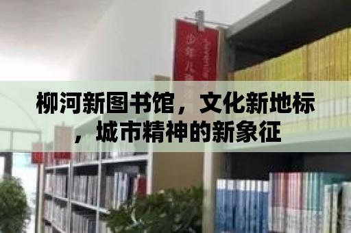 柳河新圖書館，文化新地標，城市精神的新象征