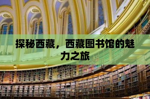 探秘西藏，西藏圖書館的魅力之旅