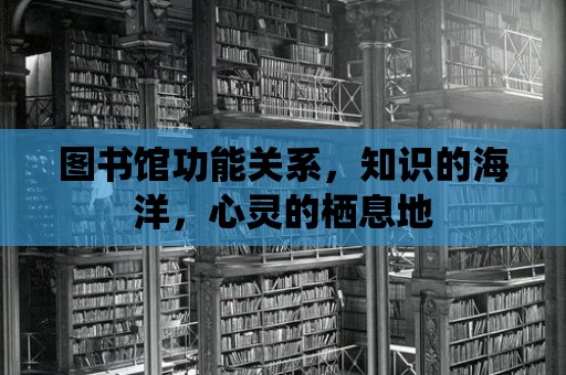 圖書館功能關系，知識的海洋，心靈的棲息地