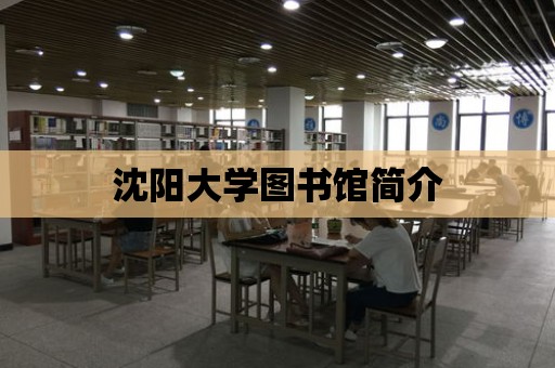 沈陽大學圖書館簡介