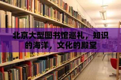 北京大型圖書館巡禮，知識的海洋，文化的殿堂