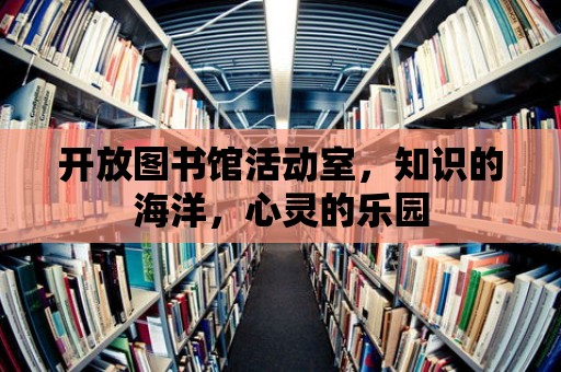 開放圖書館活動(dòng)室，知識(shí)的海洋，心靈的樂(lè)園