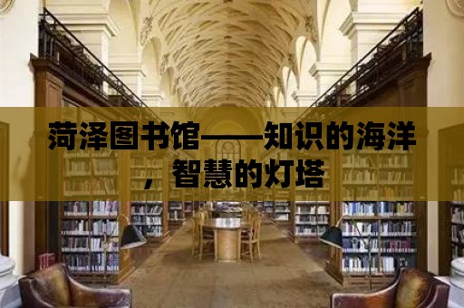 菏澤圖書館——知識的海洋，智慧的燈塔