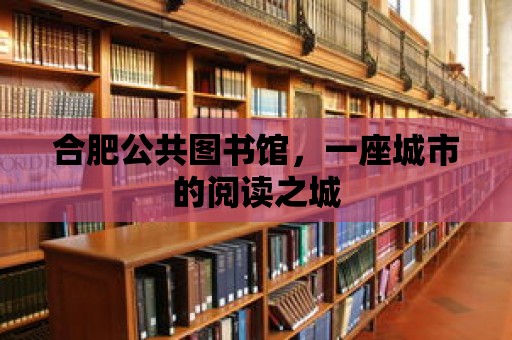 合肥公共圖書館，一座城市的閱讀之城