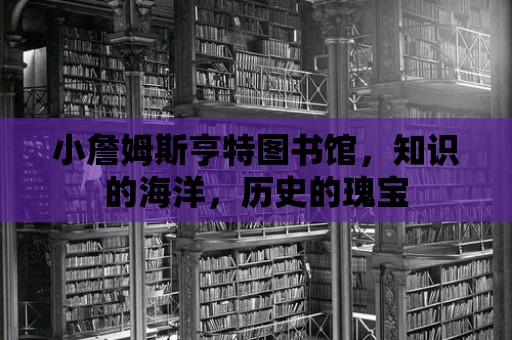 小詹姆斯亨特圖書(shū)館，知識(shí)的海洋，歷史的瑰寶