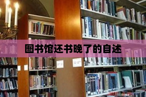 圖書館還書晚了的自述