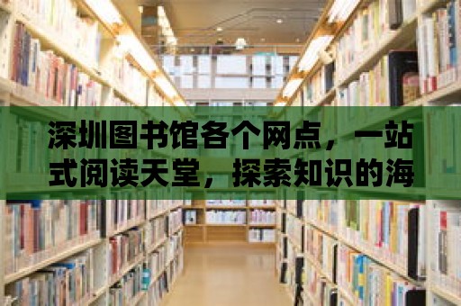 深圳圖書館各個網點，一站式閱讀天堂，探索知識的海洋