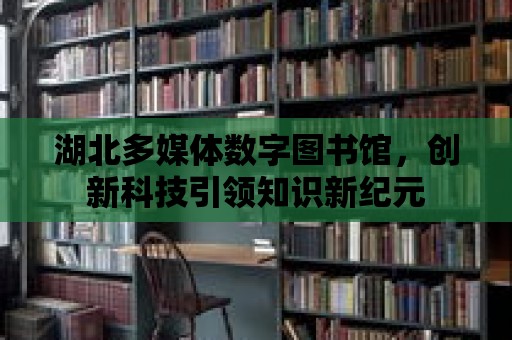 湖北多媒體數字圖書館，創新科技引領知識新紀元