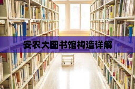 安農大圖書館構造詳解