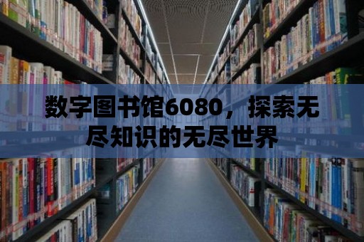 數字圖書館6080，探索無盡知識的無盡世界